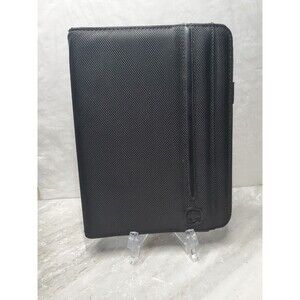 Wenger Merit Padfolio Portfolio-Open Style Closure-Front Pockets-Black-9×7in
